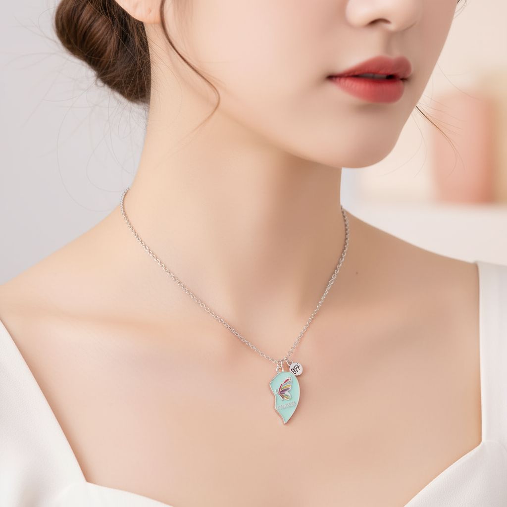 Butterfly Necklace Bffs