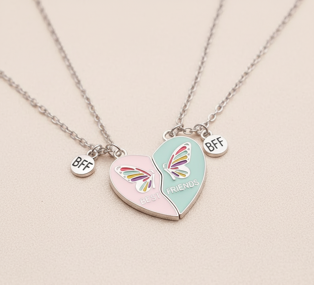 Butterfly  Necklace  Bffs
