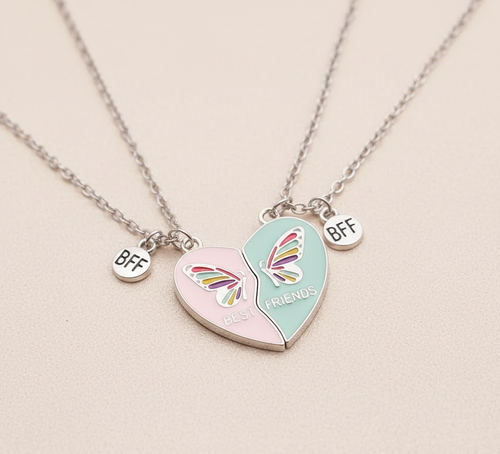 Butterfly  Necklace  Bffs